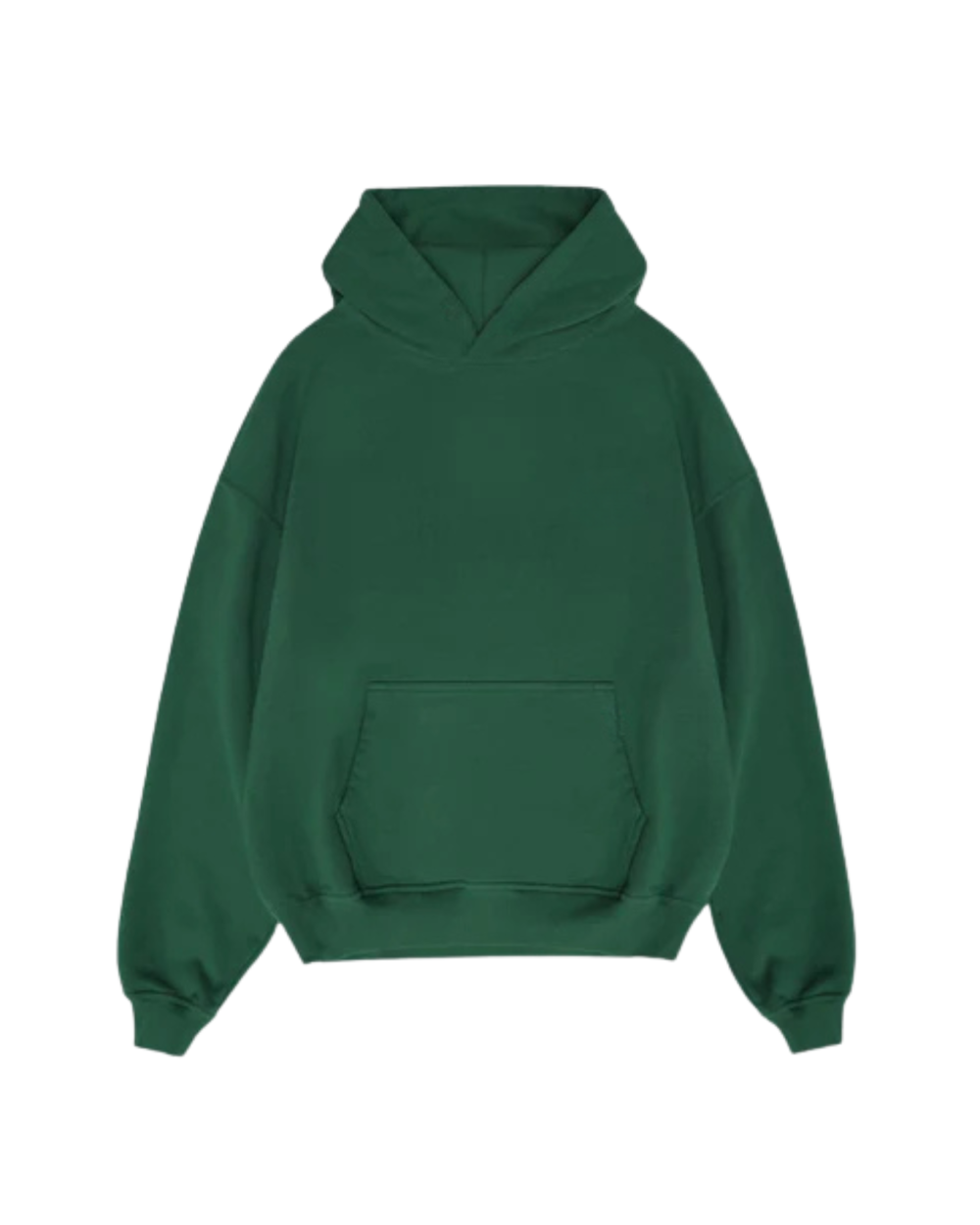 Oversized Washed Forest Green Hoodie